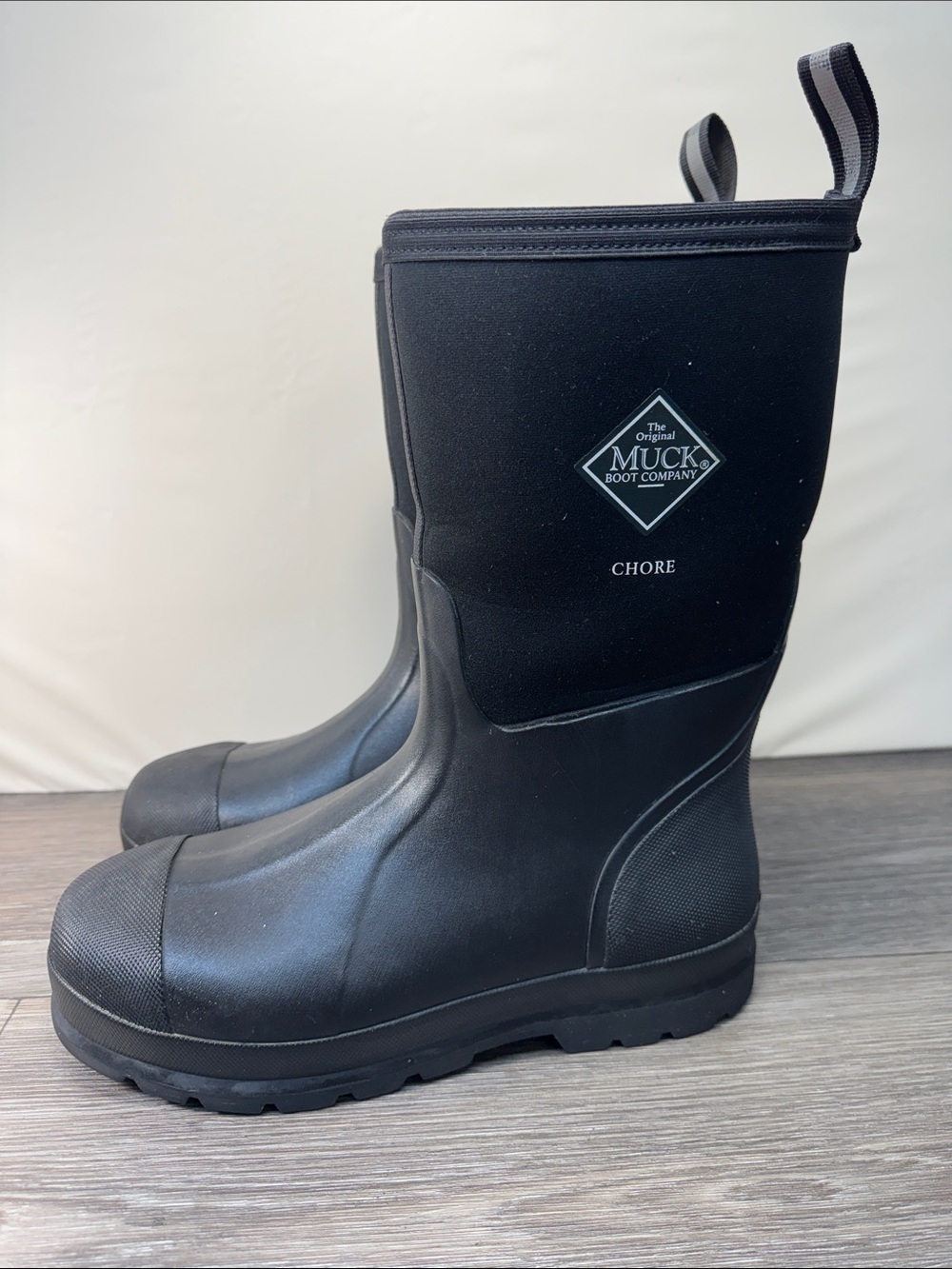 Muck Boot Company Chore Black Waterproof Boots men’s size 11